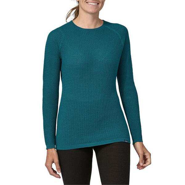 パタゴニア レディース シャツ トップス Patagonia CapileneR Air Crew Top - Women's Belay  Blue｜au PAY マーケット