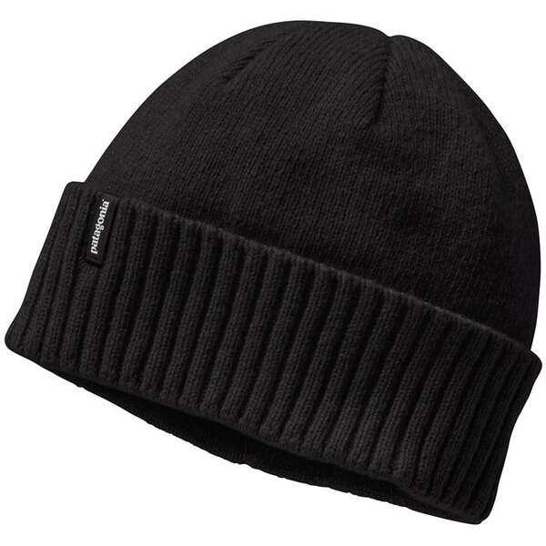 パタゴニア メンズ 帽子 アクセサリー Patagonia Brodeo Beanie Black