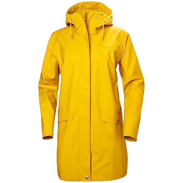 ヘリーハンセン レディース ジャケット・ブルゾン アウター Helly Hansen Moss Rain Coat - Women's Essential Yellow