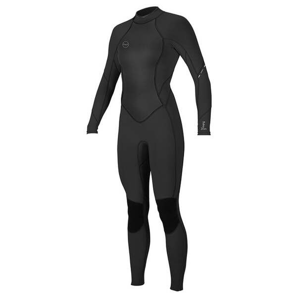 オニール レディース 上下セット 水着 O'Neill 3/2 Bahia Back Zip Wetsuit - Women's Black/Black/Black