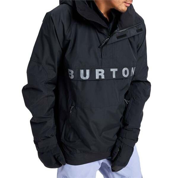 バートン メンズ ジャケット・ブルゾン アウター Burton Frostner Anorak True Black