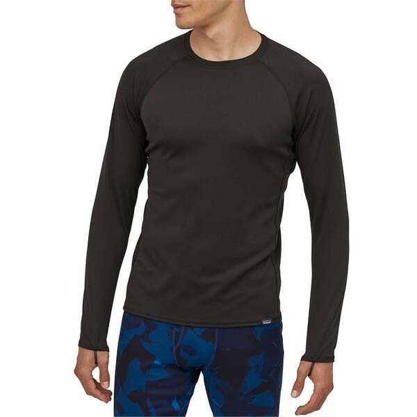 パタゴニア メンズ シャツ トップス Patagonia CapileneR Midweight Crew Nouveau Greenの通販は