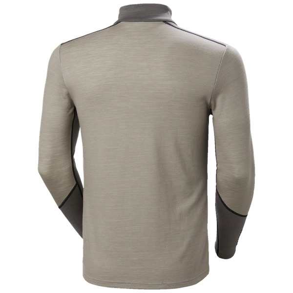 ヘリーハンセン メンズ シャツ トップス Helly Hansen Lifa Merino Midweight 1/2 Zip Base Layer Top Alpine Frost