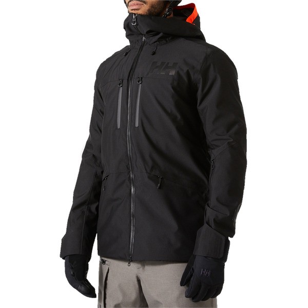 ヘリーハンセン メンズ ジャケット・ブルゾン アウター Helly Hansen Garibaldi 2.0 Jacket Black Marble