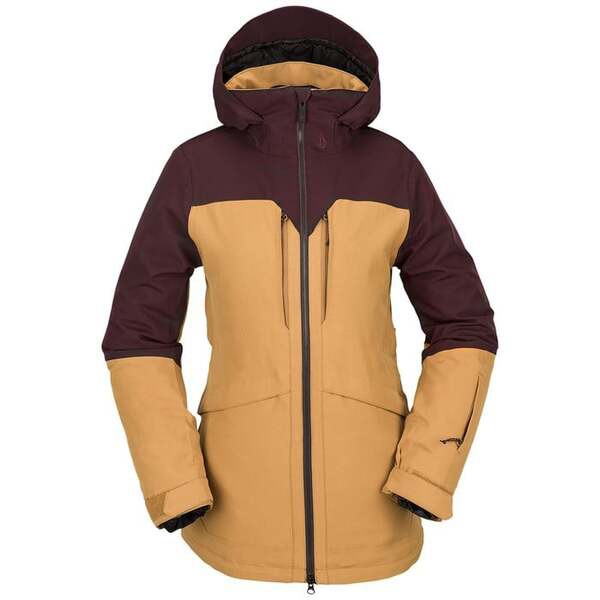 ボルコム レディース ジャケット・ブルゾン アウター Volcom Shelter 3D Stretch Jacket - Women's Caramel