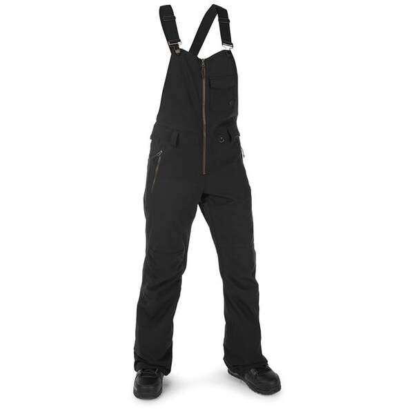 ボルコム レディース カジュアルパンツ ボトムス Volcom Swift Bib Overalls - Women's Black