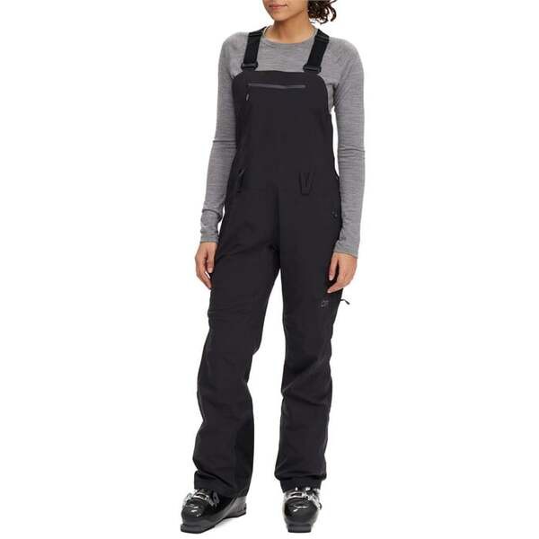 アウトドアリサーチ レディース カジュアルパンツ ボトムス Outdoor Research Carbide Bibs - Women's Solid Black