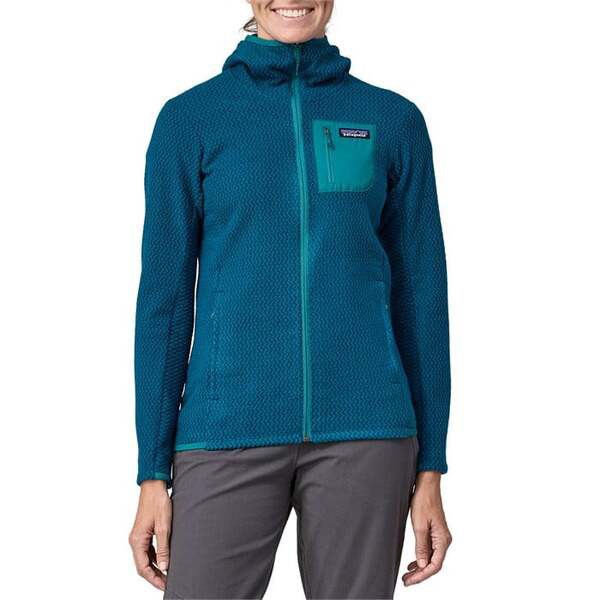 パタゴニア レディース ジャケット・ブルゾン アウター Patagonia R1 Air Full Zip Hoodie - Women's Lagom Blue