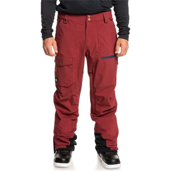 クイックシルバー メンズ カジュアルパンツ ボトムス Quiksilver Utility Pants Ruby Wineの通販は