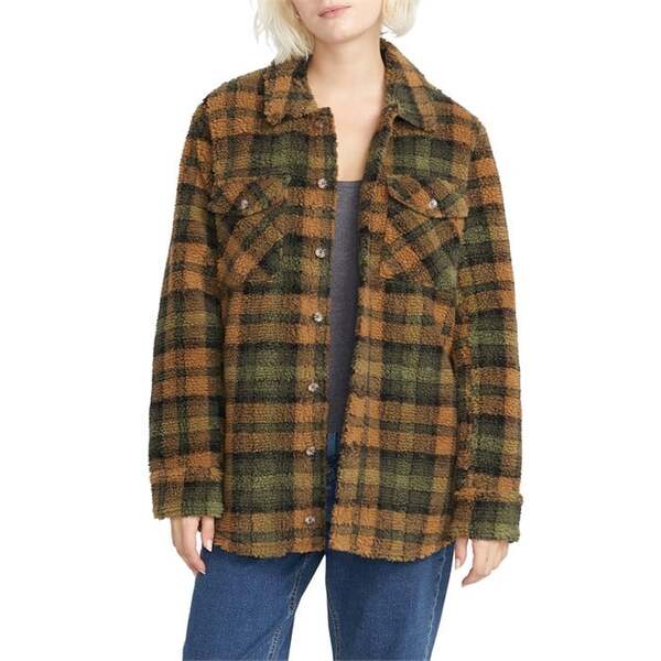 ボルコム レディース ジャケット・ブルゾン アウター Volcom Silent Sherpa Jacket - Women's Bronzeの通販は 17,140円