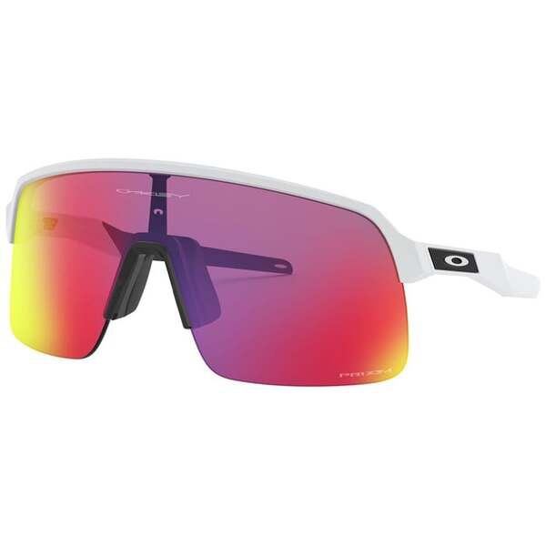 オークリー メンズ サングラス・アイウェア アクセサリー Oakley Sutro Lite Sunglasses Matte White/Prizm Road