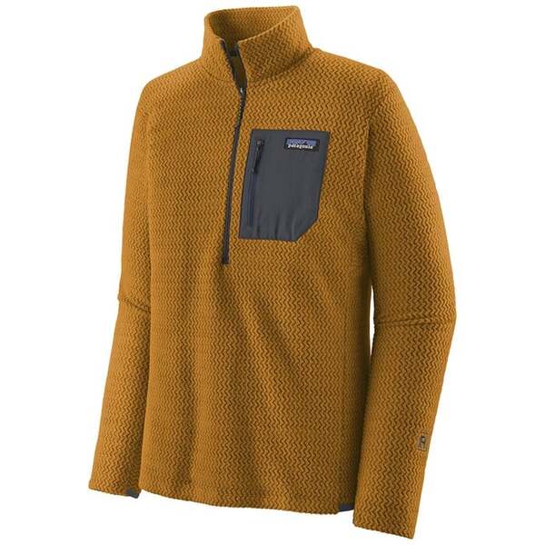 パタゴニア メンズ シャツ トップス Patagonia R1R Air Zip Neck Top - Men's Raptor Brownの通販は 26,838円