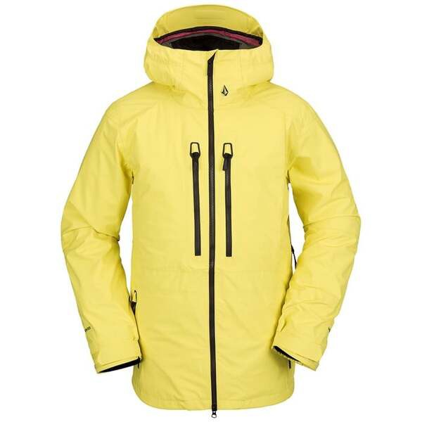 ボルコム メンズ ジャケット・ブルゾン アウター Volcom Guide GORE-TEX Jacket Citron