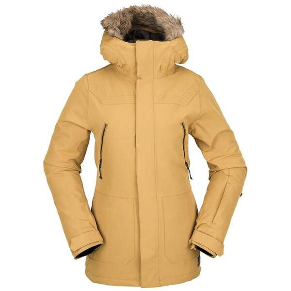 ボルコム レディース ジャケット・ブルゾン アウター Volcom Shadow Insulated Jacket - Women's Caramel