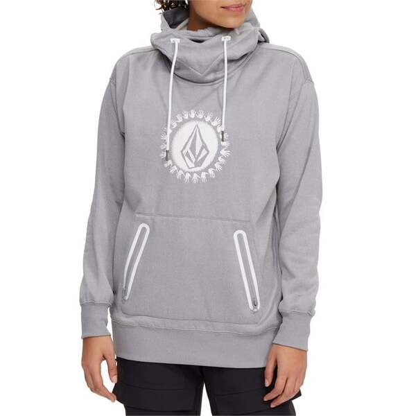 ボルコム レディース パーカー・スウェット アウター Volcom Spring Shred Hoodie - Women's Heather Grey