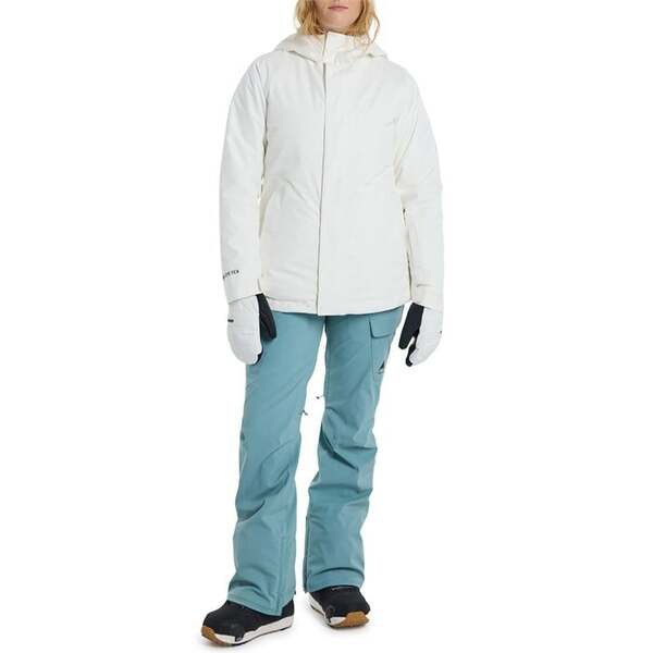 バートン レディース ジャケット・ブルゾン アウター Burton GORE-TEX Powline Insulated Jacket - Women's Stout White