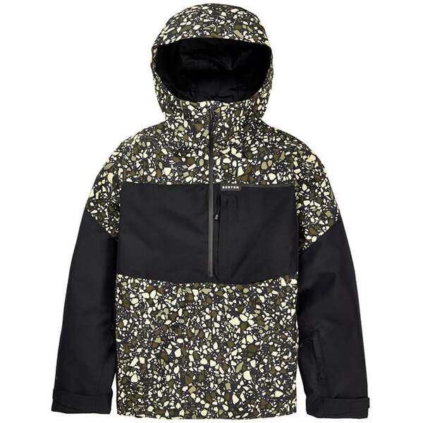 バートン メンズ ジャケット・ブルゾン アウター Burton GORE-TEX Pillowline Anorak Jacket Sediment/True Black