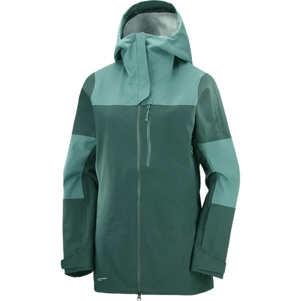 サロモン レディース ジャケット・ブルゾン アウター Salomon Stance 3L Jacket - Women's Ponderosa Pine