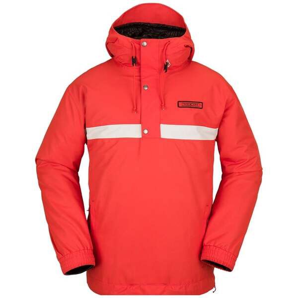 ボルコム メンズ ジャケット・ブルゾン アウター Volcom Longo Pullover Jacket Orange Shock