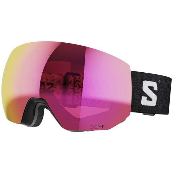 サロモン メンズ サングラス・アイウェア アクセサリー Salomon Radium Pro Goggles Black/ Sigma Poppy Redの通販は 41,800円