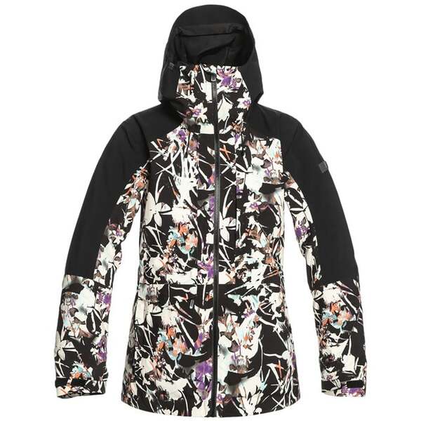 ロキシー レディース ジャケット・ブルゾン アウター Roxy Essence GORE-TEX Stretch Jacket - Women's True Black Superlights ダウンジャケット