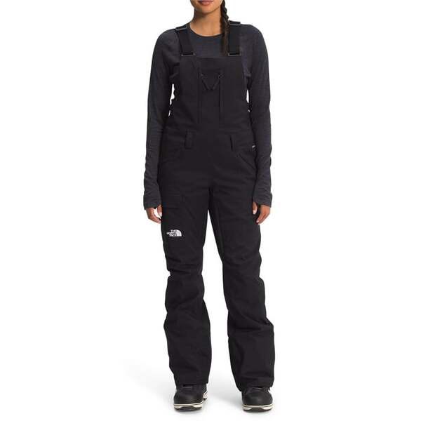 ノースフェイス レディース カジュアルパンツ ボトムス The North Face Freedom Insulated Short Bibs - Women's TNF Black