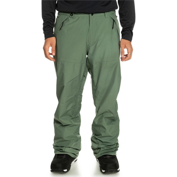 クイックシルバー メンズ カジュアルパンツ ボトムス Quiksilver Mission GORE-TEX Pants Laurel Wreath