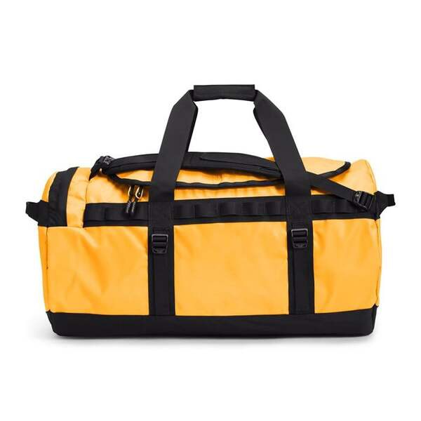 ノースフェイス メンズ ボストンバッグ バッグ The North Face Base Camp Duffle Bag - M Summit Gold/TNF Black