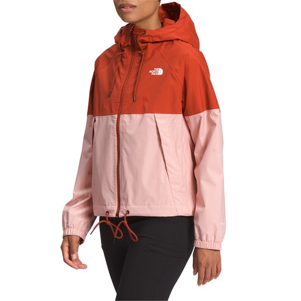 ノースフェイス レディース ジャケット・ブルゾン アウター The North Face Antora Rain Hoodie - Women's Lime Cream Tropical Paintbru