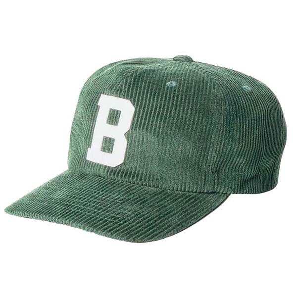 ブリクストン メンズ 帽子 アクセサリー Brixton Big B MP Hat Emerald Cord