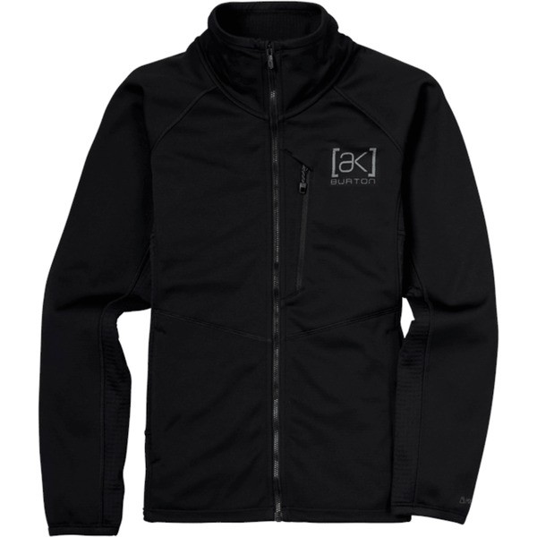 バートン レディース パーカー・スウェット アウター Burton AK Helium Grid Full-Zip Fleece - Women's True Black