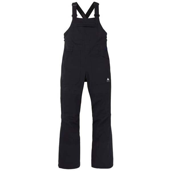 バートン レディース カジュアルパンツ ボトムス Burton Avalon Stretch Short Bib Pants - Women's True Black