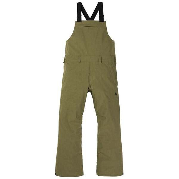 バートン メンズ カジュアルパンツ ボトムス Burton Snowdial Bib Pants Martini Olive