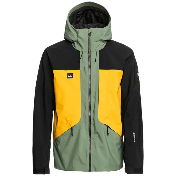 クイックシルバー メンズ ジャケット・ブルゾン アウター Quiksilver Forever Stretch GORE-TEX Jacket Laurel Wreath