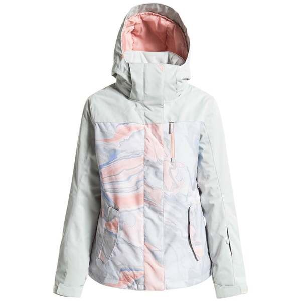 ロキシー レディース ジャケット・ブルゾン アウター Roxy Jetty Block Jacket - Women's Gray Violet Marble