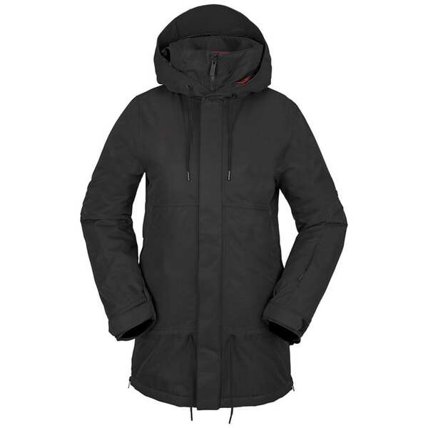 ボルコム レディース ジャケット・ブルゾン アウター Volcom Paxson 2L TDS INF Parka - Women's Black