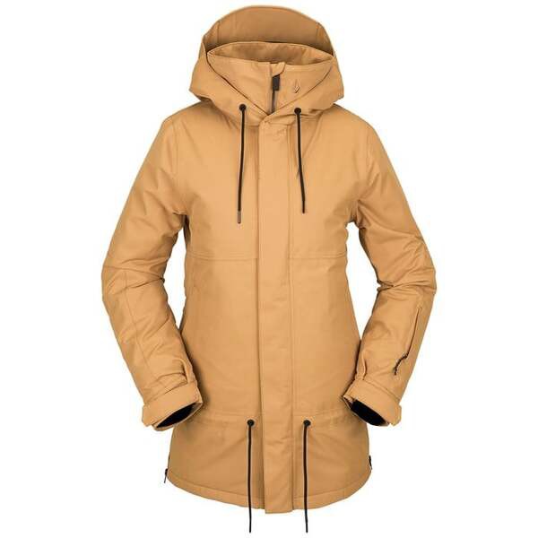 ボルコム レディース ジャケット・ブルゾン アウター Volcom Paxson 2L TDS INF Parka - Women's Caramel