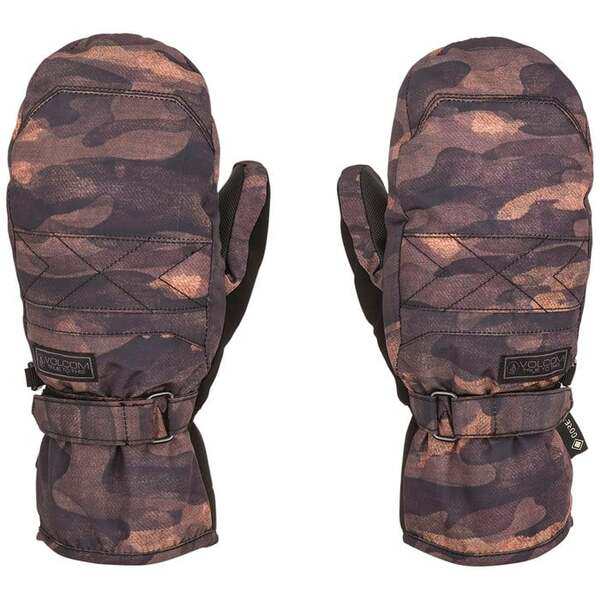 ボルコム レディース 手袋 アクセサリー Volcom Peep GORE-TEX Mittens - Women's Dusk Camo