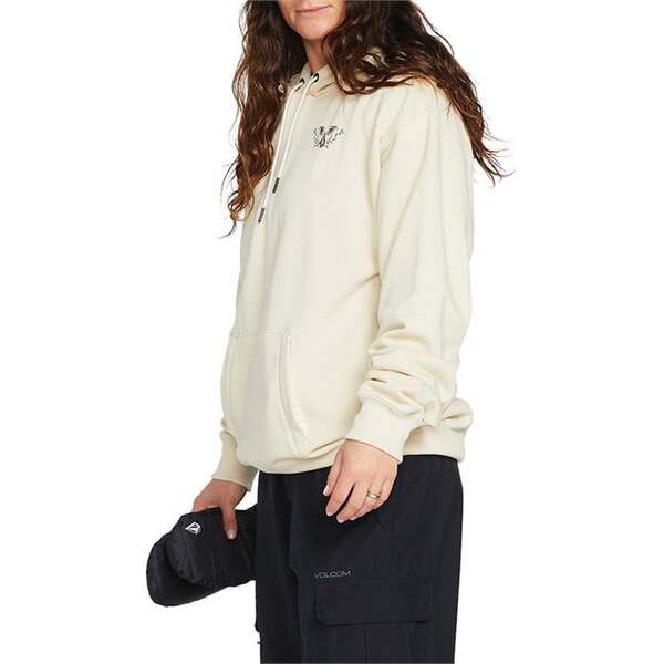 ボルコム レディース パーカー・スウェット アウター Volcom Melancon Hoodie - Women's Off White