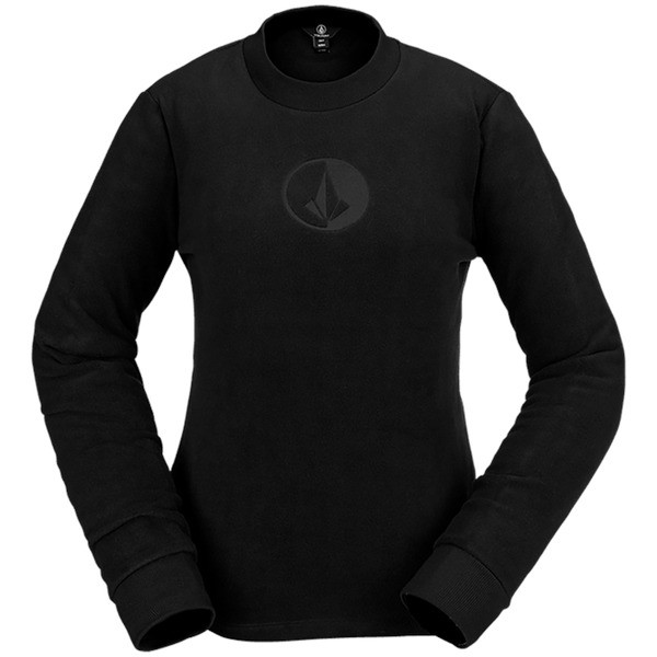 ボルコム レディース パーカー・スウェット アウター Volcom Polar Fleece Crew - Women's Black