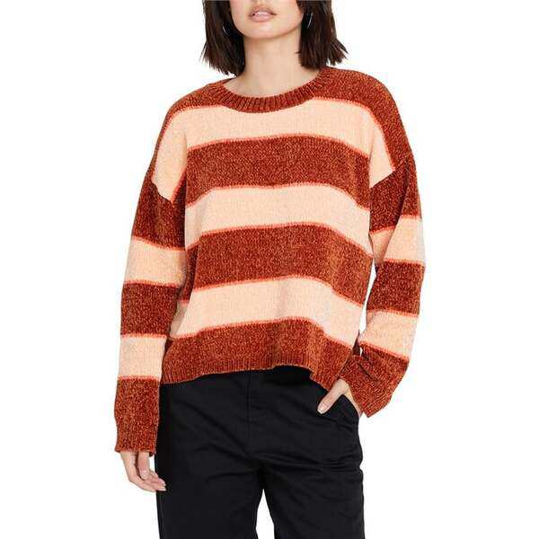 ボルコム レディース ニット・セーター アウター Volcom Bubble Tea Sweater - Women's Nutmeg