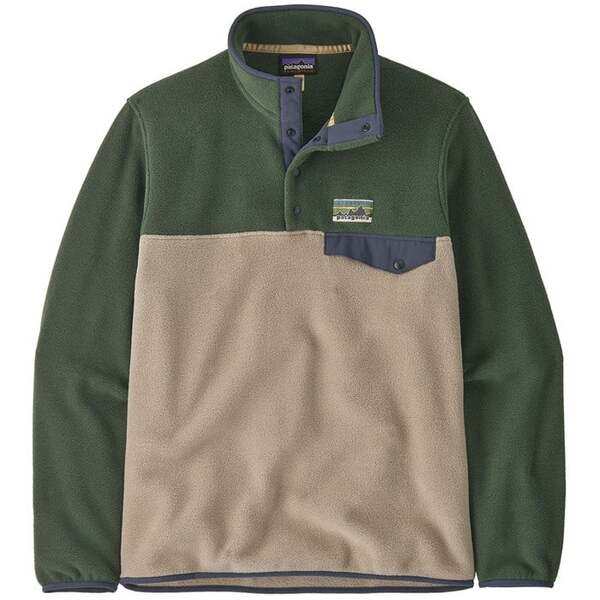 パタゴニア メンズ パーカー・スウェット アウター Patagonia Lightweight Synchilla Snap-T Pullover - Men's Seabird Grey