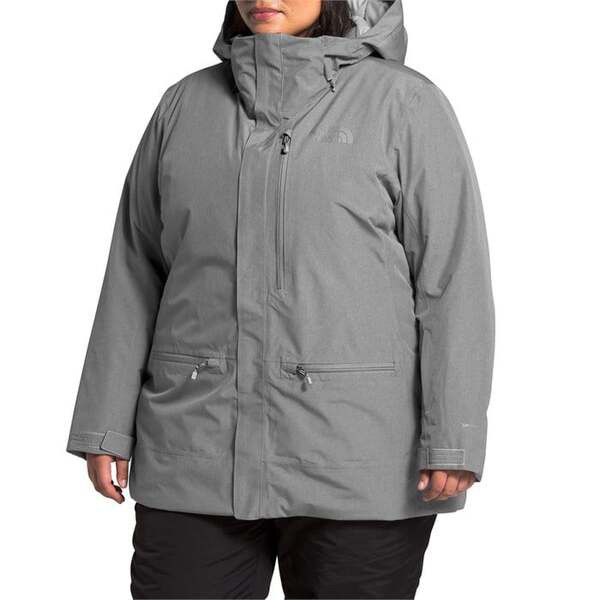 ノースフェイス レディース ジャケット・ブルゾン アウター The North Face Gatekeeper Plus Jacket - Women's TNF Medium Grey Heather