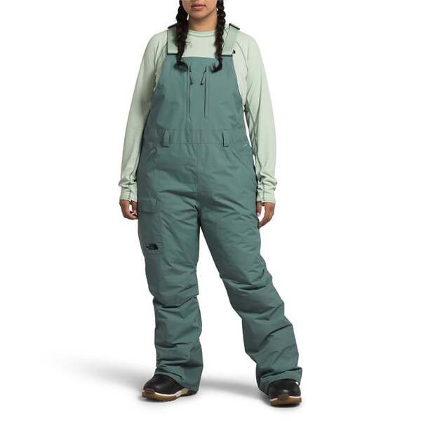 ノースフェイス レディース カジュアルパンツ ボトムス The North Face Freedom Insulated Plus Tall Bibs - Women's Dark Sage