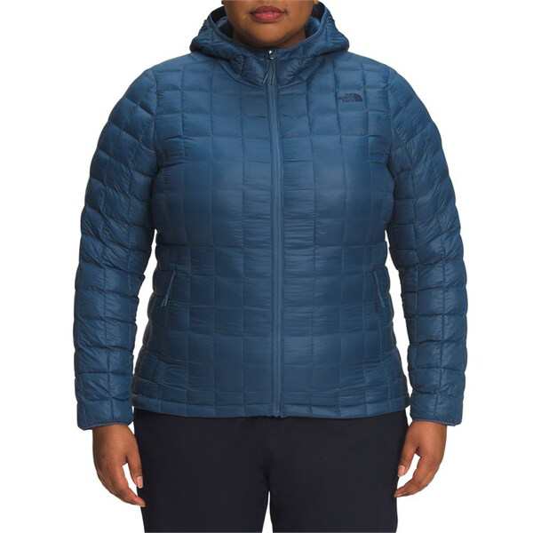 ノースフェイス レディース ジャケット・ブルゾン アウター The North Face ThermoBall Eco 2.0 Plus Hoodie - Women's Shady Blue