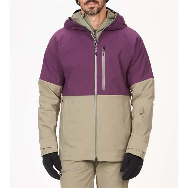 マーモット メンズ ジャケット・ブルゾン アウター Marmot Refuge Pro Jacket Purple Fig/Vetiver