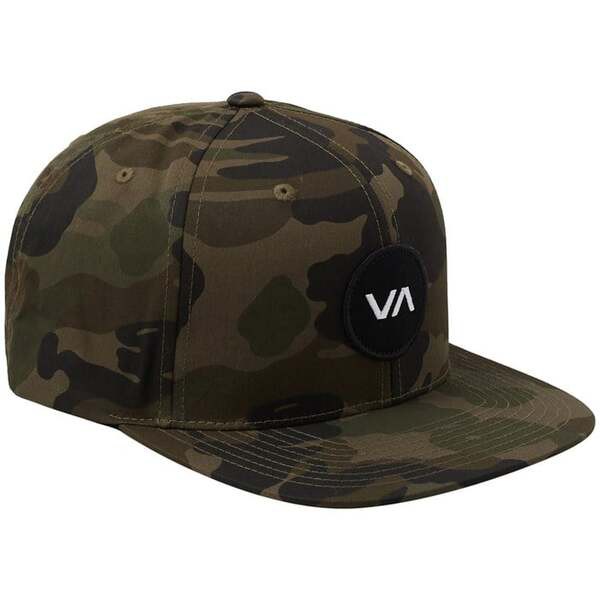 ルーカ メンズ 帽子 アクセサリー RVCA VA Patch Snapback Hat Camoの