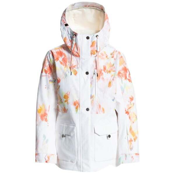 ロキシー レディース ジャケット・ブルゾン アウター Roxy Andie Jacket - Women's Bright White Tenderness