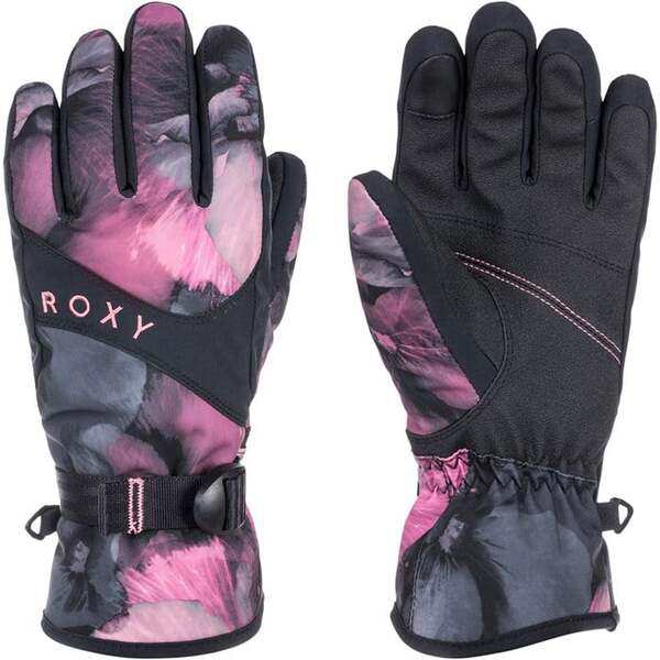 ロキシー レディース 手袋 アクセサリー Roxy Jetty Gloves - Women's True Black Pansy Pansy