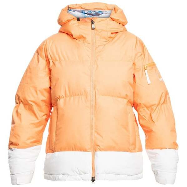 ロキシー レディース ジャケット・ブルゾン アウター Roxy Chloe Kim Puffy Jacket - Women's Mock Orange